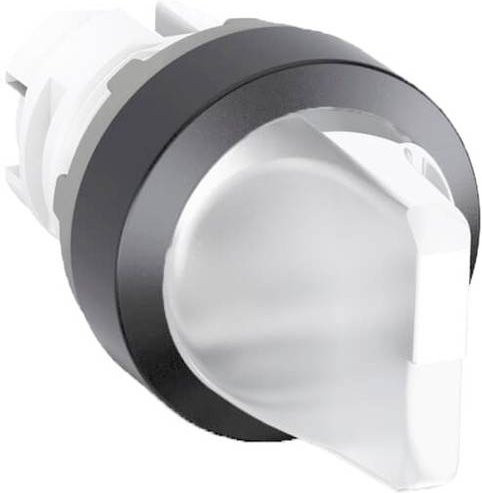 ABB M2SS2-11C Wahlschalter Schwarz und Transparent - Bild 1