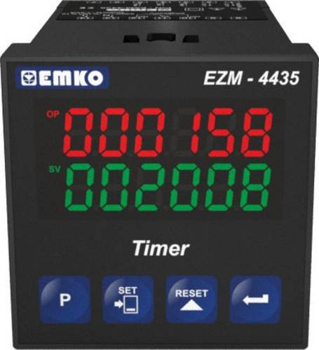 Emko Timer EZM-4435.2.00.0.1/00.00/0.0.0.0 in Schwarz - Bild 1