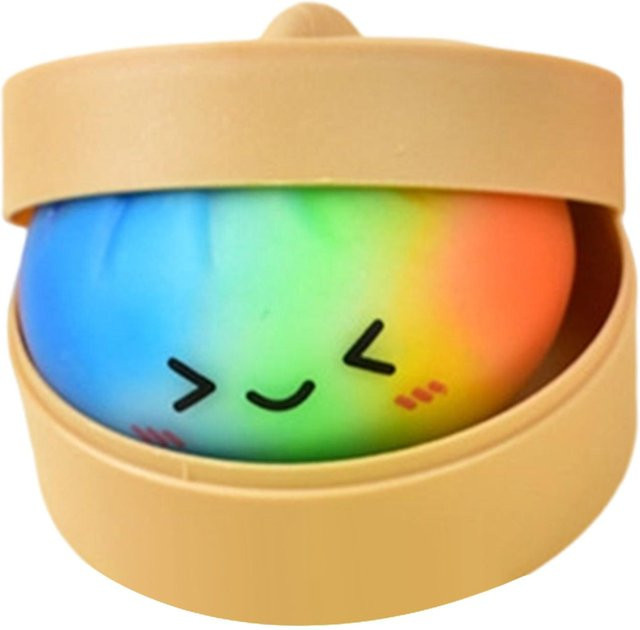 Squishiess Knödel Stressbälle, sensorisches Quetschspielzeug, blue - Bild 1