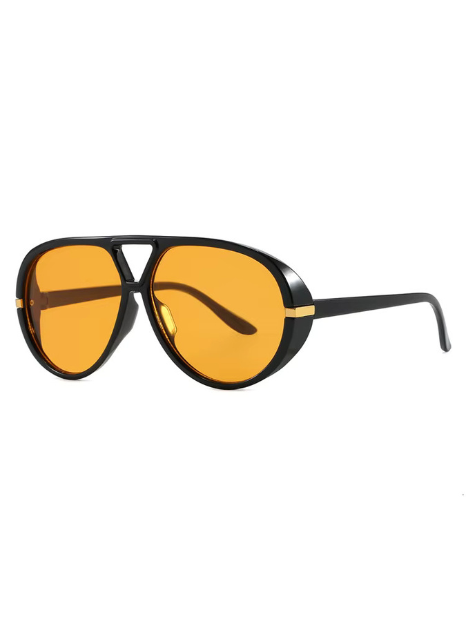 Ah-Mee Sonnenbrille, Oval, Vollrand, Kunststoff, Multicolor, Damen - Bild 3