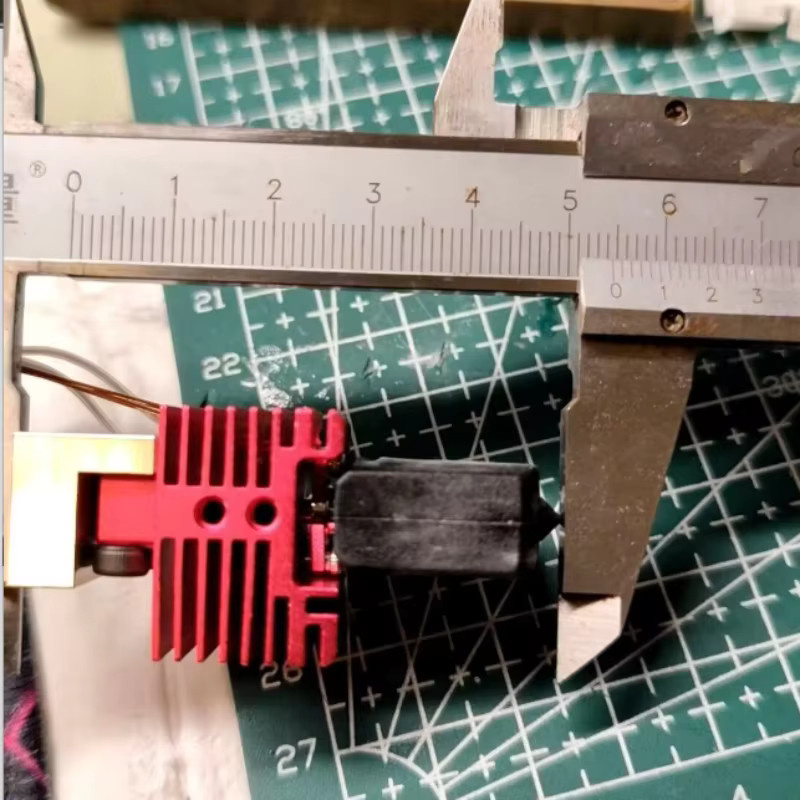 Anycubic Kobra S1C Upgrade Kit Hotend Adapter Mount aus Aluminiumlegierung in Rot - Bild 2