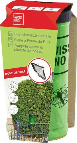 Swissinno Natural Control Tree Moth Trap Buchsbaumzünsler-Falle mit Lockstoff in Grün - Bild 1