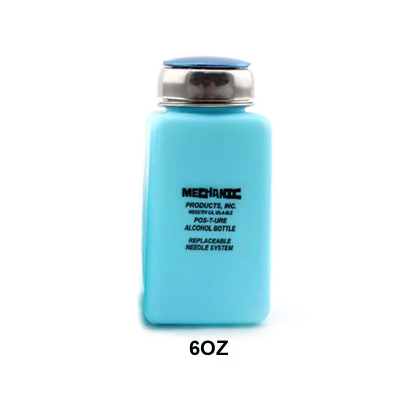 MECHANIC TZ01 antistatische Edelstahl-Alkoholflasche zur Motherboard-Reinigung, Blau, 4oz und 6oz - Bild 1