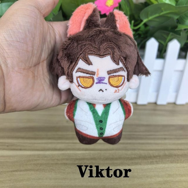 Yiran toy Arcane Jinx / Maschinenbote Viktor / Caitlyn Kiramman, Plüschtiere Schlüsselanhänger, 10cm, ab 18 Jahre - Bild 1