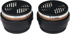 Ekastu Safety Filter 200 A1-P1R in Schwarz, 2 Stück - Bild 1