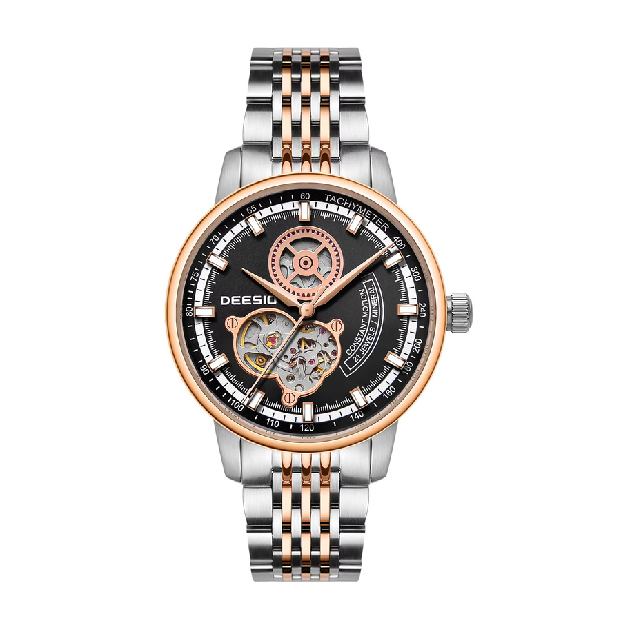Deesio Armbanduhr, Automatik, Edelstahl, 42 mm, Herren - Bild 4