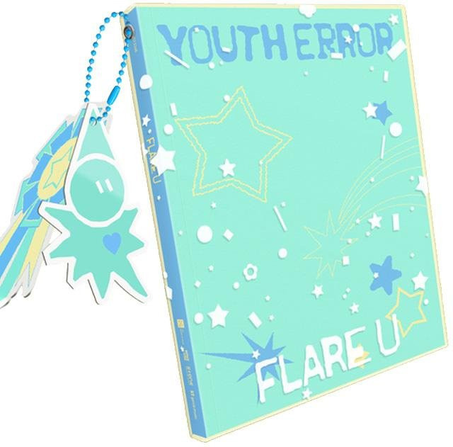 FLARE U – 1. Mini-Album YOUTH ERROR (Tagebuch Ver.) CD in Weiß - Bild 1