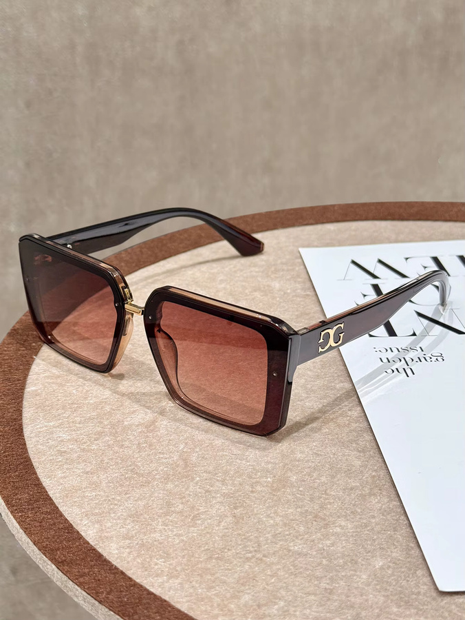 CAIPAI Brille, Unisex, Vollrand, quadratisch, braun - Bild 2