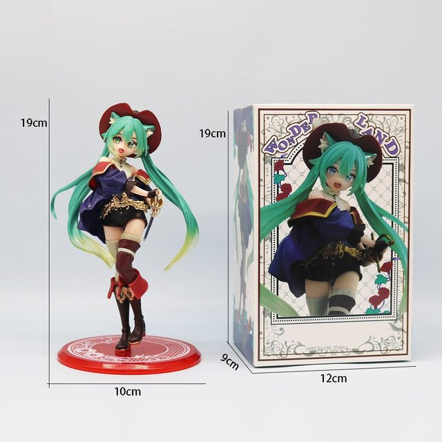 Yiran toy 1 Hatsune Miku Tale Wonderland Miku Der gestiefelte Kater, Action-Modell, ab 14 Jahren - Bild 1