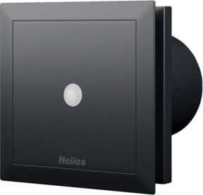 Helios Kleinraumventilator Minivent M1/100 P in Schwarz, 2-stufig - Bild 1