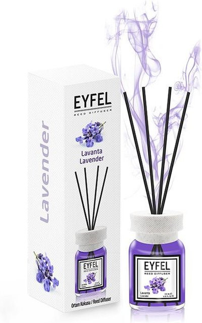 Eyfel Duftdiffusor mit Stäbchen Lavendel 120ml - Bild 1