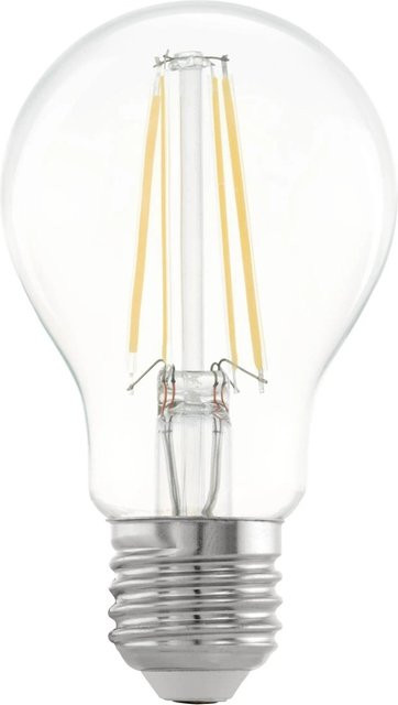 Eglo LED Leuchtmittel E27 Globeform in Transparent mit Warmweißem Licht, dimmbar, 7,3 W - Bild 1