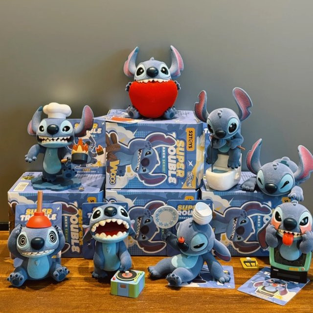 52TOYS Stich Super Trouble Maker Serie, Blind Box, Action Figur, Einzelfigur - Bild 1