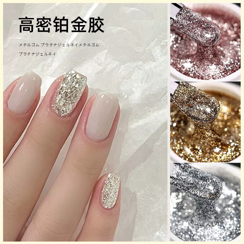 MingLee Glitzer-Gel-Liner, Silver, 5 ml - Bild 3