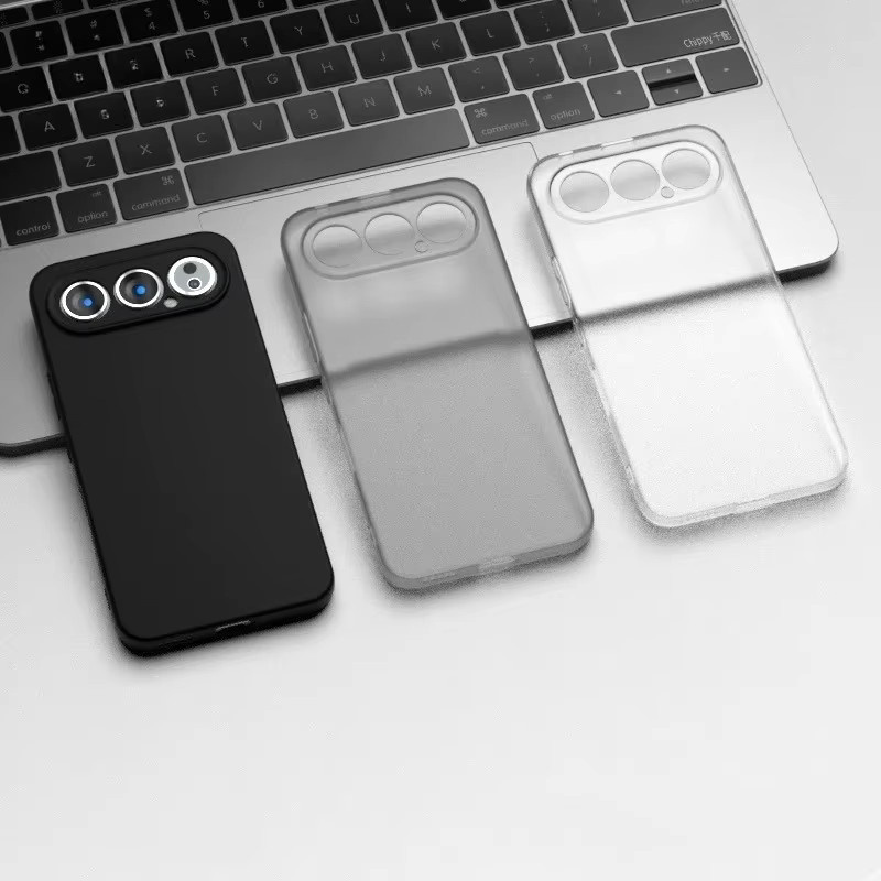 Transparente Silikon-Magnet-Hülle für Google Pixel 11 10 Pro XL 9 8 7 6 10A mit mattem Finish und Stoßschutz, kompatibel mit kabellosem Laden - Bild 1