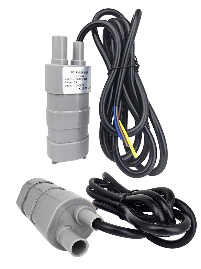 xmshxltd Tauchpumpe DC12V mit 1000L/H Durchfluss für Schlitzmaschinen, Wasserbohren und Aquarien - Bild 5