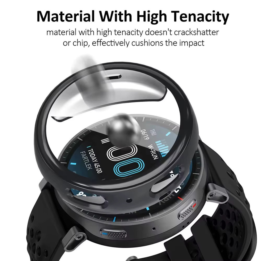 Amazfit Schutzhülle TPU, Schwarz, Uhrenzubehör - Bild 3