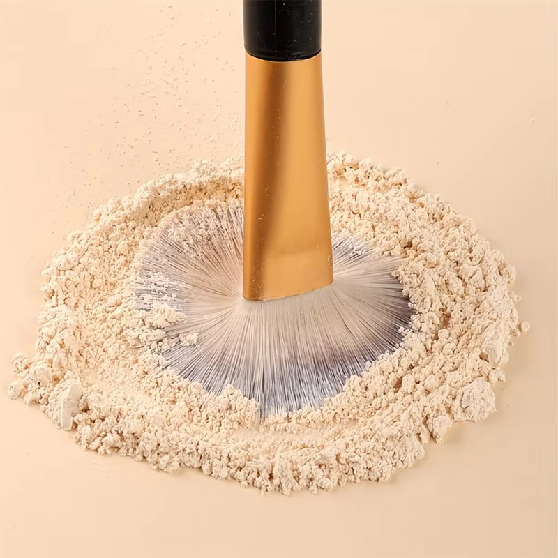 RUNTOIN Make-up Pinsel Set, 20-teilig, mit 2 Blender-Schwämmen - Bild 2