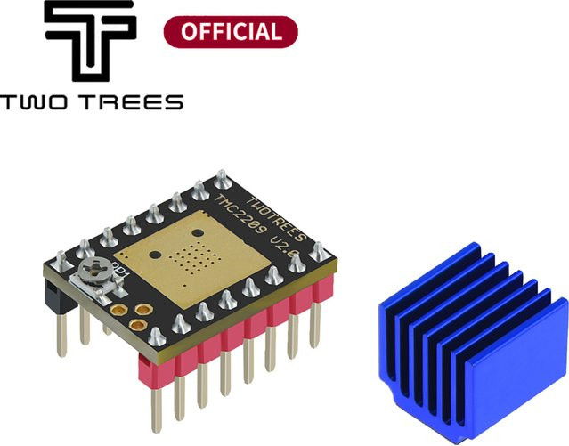TMC2209 V2.0 Schrittmotor-Treiber StepStick 2.5A UART Silent für Robin Nano SKR V1.3 DLC32 Motherboard 3D-Drucker-Teile und CNC-Komponenten - Bild 1