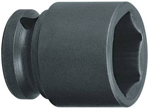 Gedore Kraftschraubereinsatz K19 mit 1/2 Zoll Antrieb, 6-kant UD-Profil, Schlüsselweite 17 mm, schwarz - Bild 1