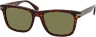 Lacoste L 6045S Sonnenbrille, Quadratisch, Herren, Vollrand, Kunststoff, Braun, Grün - Bild 1