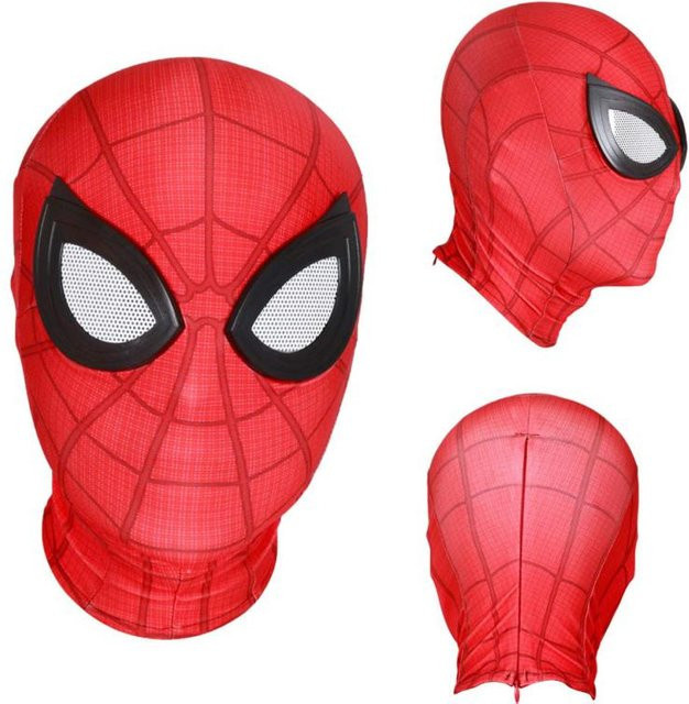 RUI RUI YU 4 Spider-Charakter Kopfbedeckung Gesichtsmaske, Rot - Bild 1