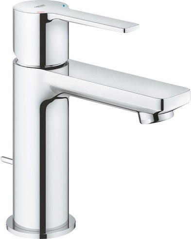 Grohe Einhand-Waschtischbatterie Lineare in Chrom, silberfarben, mit wassersparender Funktion - Bild 1