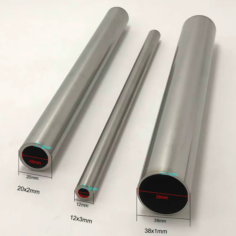 Präzisionsrohr aus 304 Edelstahl, silber, Außendurchmesser: 14,0 mm, Wandstärke: 1,4 mm, innen und außen poliert - Bild 3