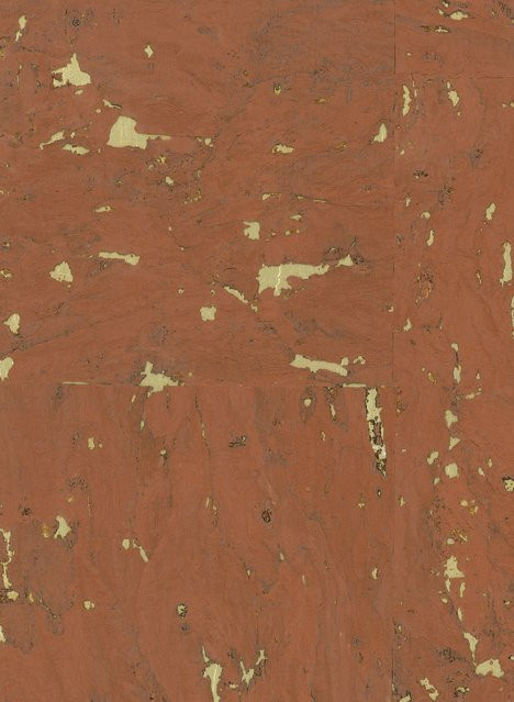 Osborne & Little Tapete Kanoko Cork in Terracotta - Bild 1