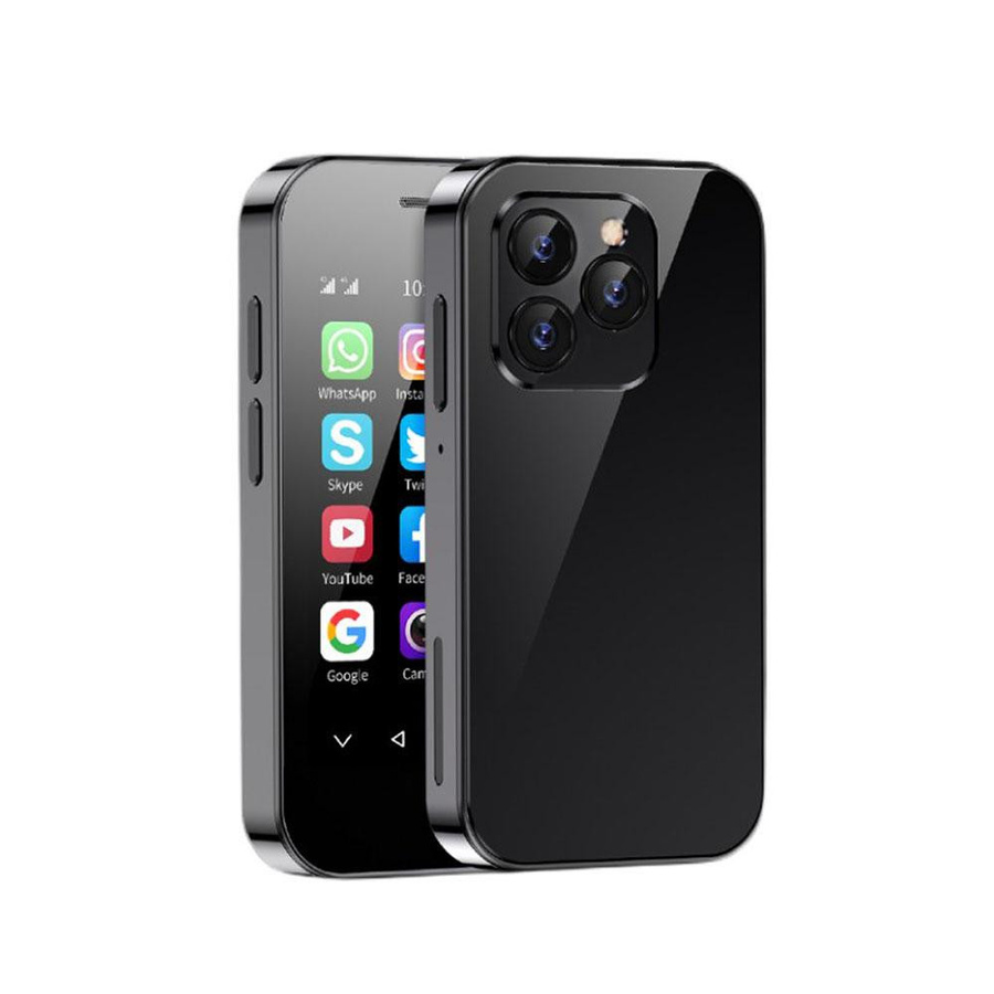 SOYES XS14 PRO 4G Mini Smartphone mit 3,0 Zoll Display, Android 9.0, 3 GB RAM, 64 GB ROM, Gesichtserkennung und Dual-SIM in Schwarz - Bild 3