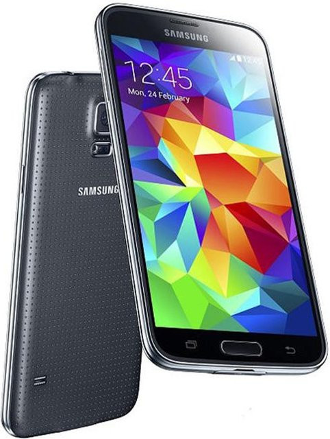 Samsung Galaxy S5 G900F Refurbished Smartphone Schwarz 16GB ROM 2GB RAM 16MP Kamera 4G LTE - Bild 1