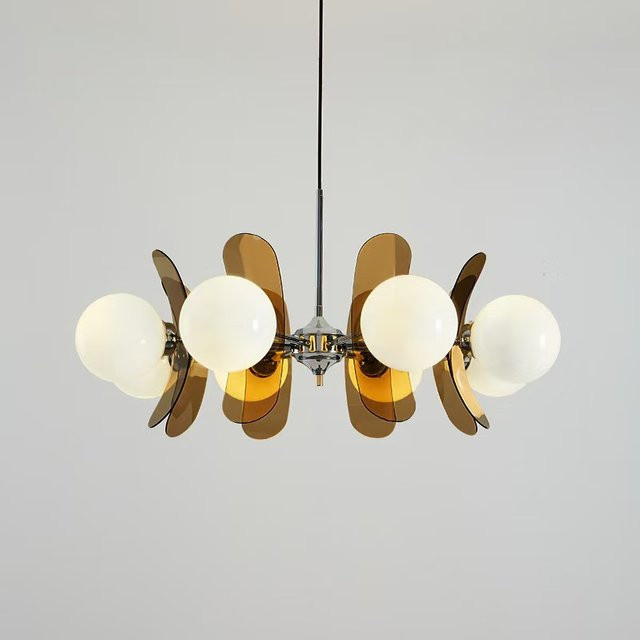 JIANKEXING Magic Bean Pendelleuchte im Memphis-Stil, moderne Acryl-Hängeleuchte in Multicolour für Wohnzimmer, Esszimmer oder Schlafzimmer - Bild 1