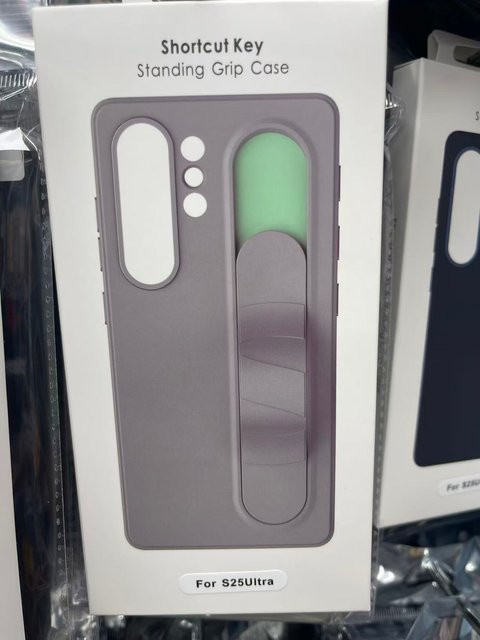 Original Smart Control Silikon-Elastik-Steharmband Handyhülle für Samsung Galaxy S26 Ultra, S25 Ultra und S24+, Farben: Blau und Grau - Bild 1