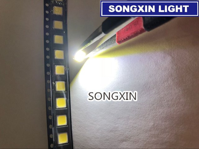 100 Stück Ultrahelle SMD LED Dioden in Weiß, 3V, verschiedene Bauformen (0402 0603 0805 2835 3528 1206 5050 5730 3014 3020) - Bild 1