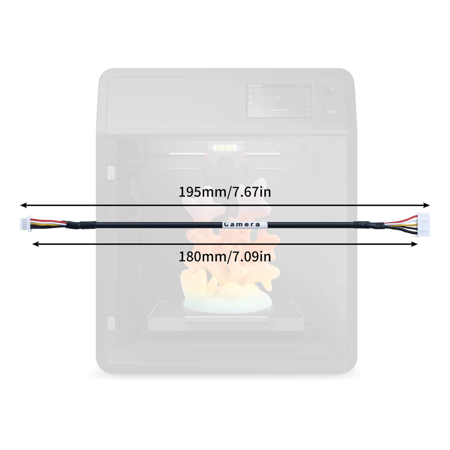 Flashforge 3D-Druckkamera Kamera-Kit für AD5M und AD5MP in Schwarz zur Echtzeitüberwachung - Bild 3