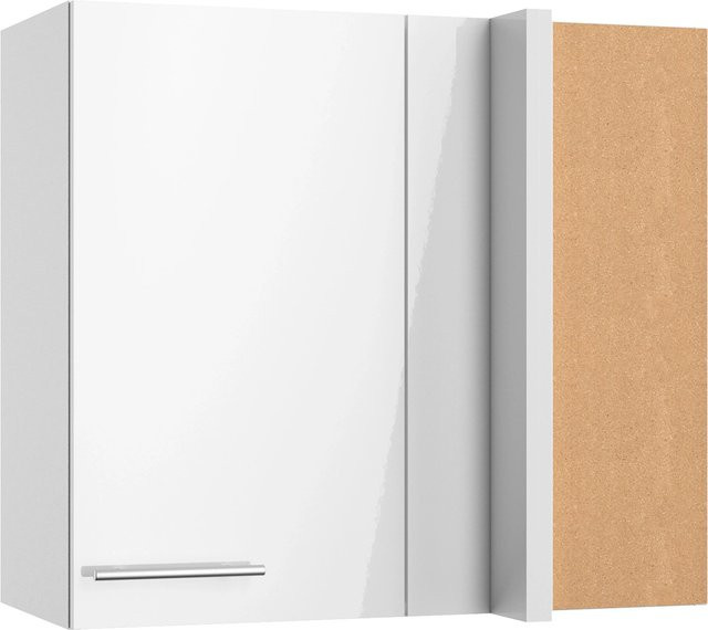Optifit Küchen-Eckoberschrank Rurik986 in Weiß Glanz, B/H/T: 80 x 70,4 x 34,9 cm - Bild 1