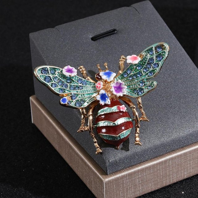 YIRAN Brosche Bienen Design, Unisex - Bild 1