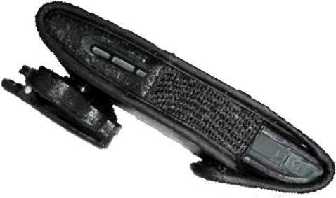 Mitel Ledertasche Handy-Schutzhülle für 630d in Schwarz - Bild 1