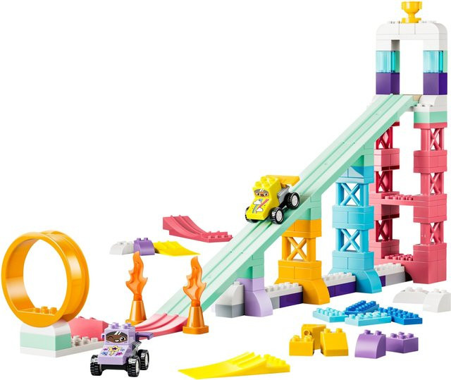 LEGO DUPLO Town Kreative Sprungschanzen mit kleinen Flitzern 3-in-1-Set ab 3 Jahren - Bild 3