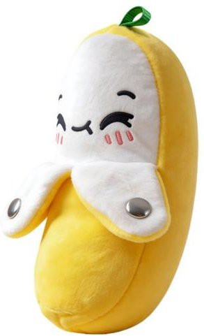 HonorBond Bananen-Frucht-Induktion, Musik-Stofftier, weiß, gelb - Bild 1