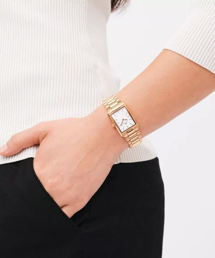 Daniel Wellington Armbanduhr, Edelstahl, Rose Gold, Quarz, 32 mm, Damen - Bild 2