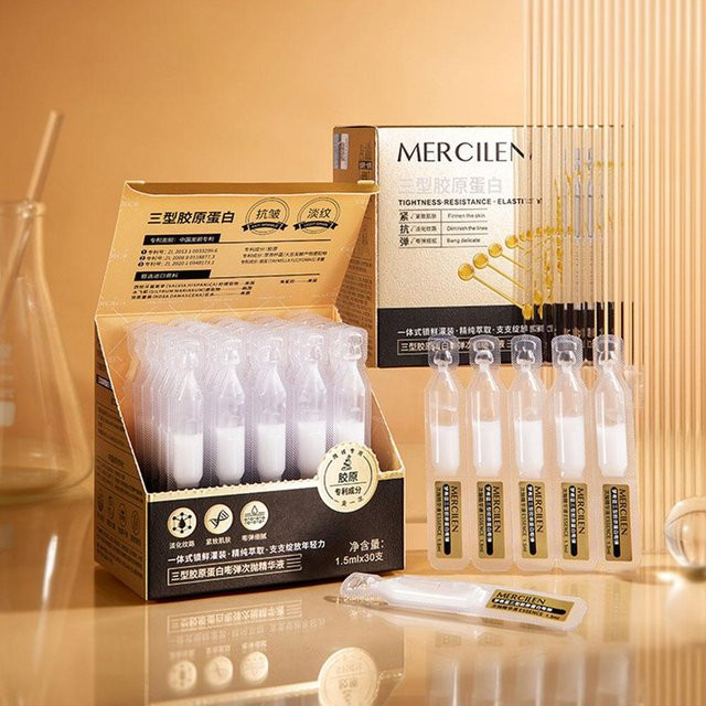 Mercilen Typ 3 Kollagen Ampullen-Serum, 45 ml, Unisex - Bild 1