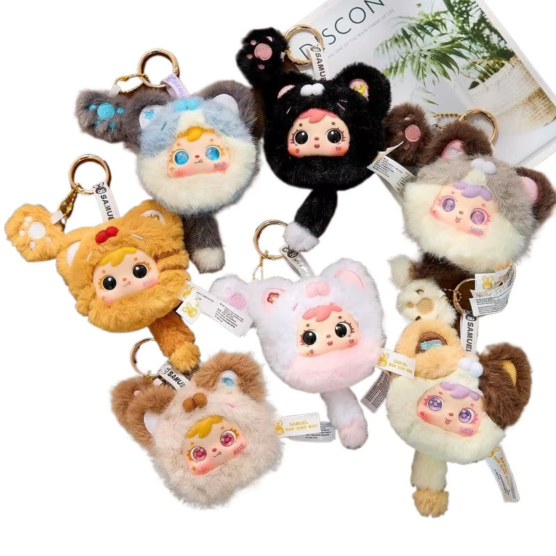 52TOYS Samuel Kitten Paw Anhänger, Plüsch, Vinyl, Blind Box - Bild 4