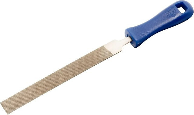 LUX-TOOLS Schlüsselfeile flachstumpf in Blau, 100 mm - Bild 1