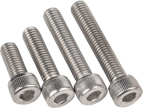 Binchi Outdoor Equipment Inbusschrauben aus Edelstahl und Kohlenstoffstahl für Möbelmontage und Computerteile, M6, Länge: 12 mm, 10 Stück - Bild 1