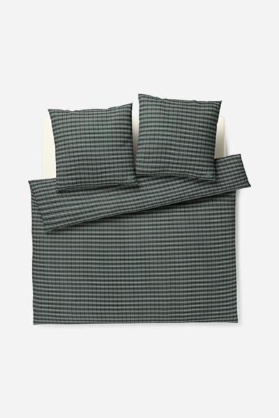 Bettwäsche JOOP! MESH aus Baumwolle und Viskose in Green mit Reißverschluss - Bild 2