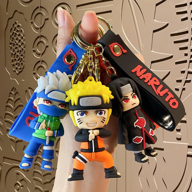 Bandai Naruto Hatake Kakashi Schlüsselanhänger, Kunststoff, Bunt / Mehrfarbig - Bild 1