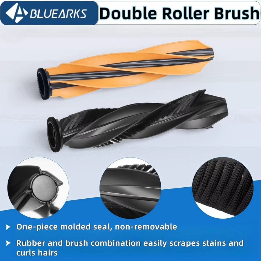 Dreame Ersatzteil-Set für X50 Ultra, L50 Pro Ultra und S40 Enhanced Edition mit Hauptbürste, Seitenbürste, Hepa-Filter, Wischmopp und Staubbeutel - Bild 2