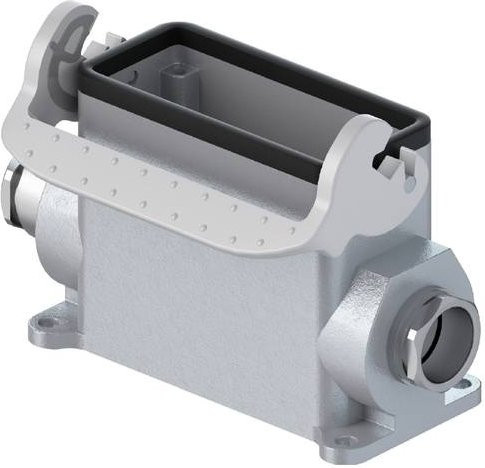 Wieland Electric Gehäuseunterteil 76.330.4035.0 in Silber aus Aluminium - Bild 1