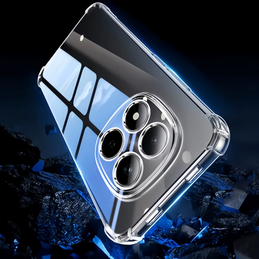 Stoßfeste transparente TPU Schutzhülle für Xiaomi Redmi Note 15 Pro+, Redmi Note 15 Pro 5G/4G und Redmi Note 15 4G/5G - Bild 3